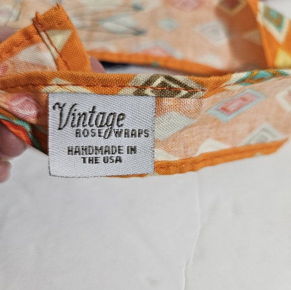 Vintage Pattern cloth headbands. Set of 2 EUC. - Picture 7 of 11